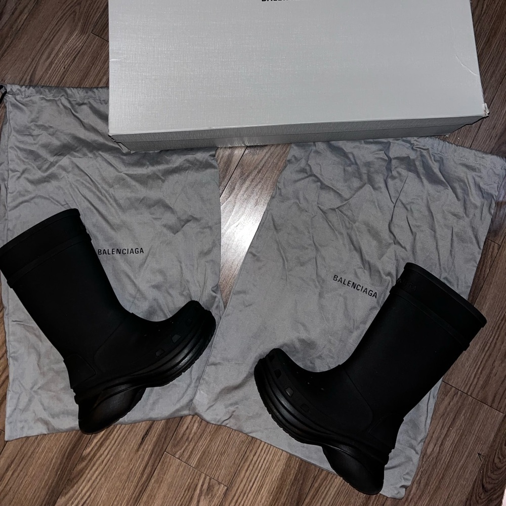 Balenciaga Croc Boots